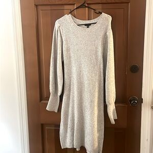 The Limited Gray sweater dress size XL